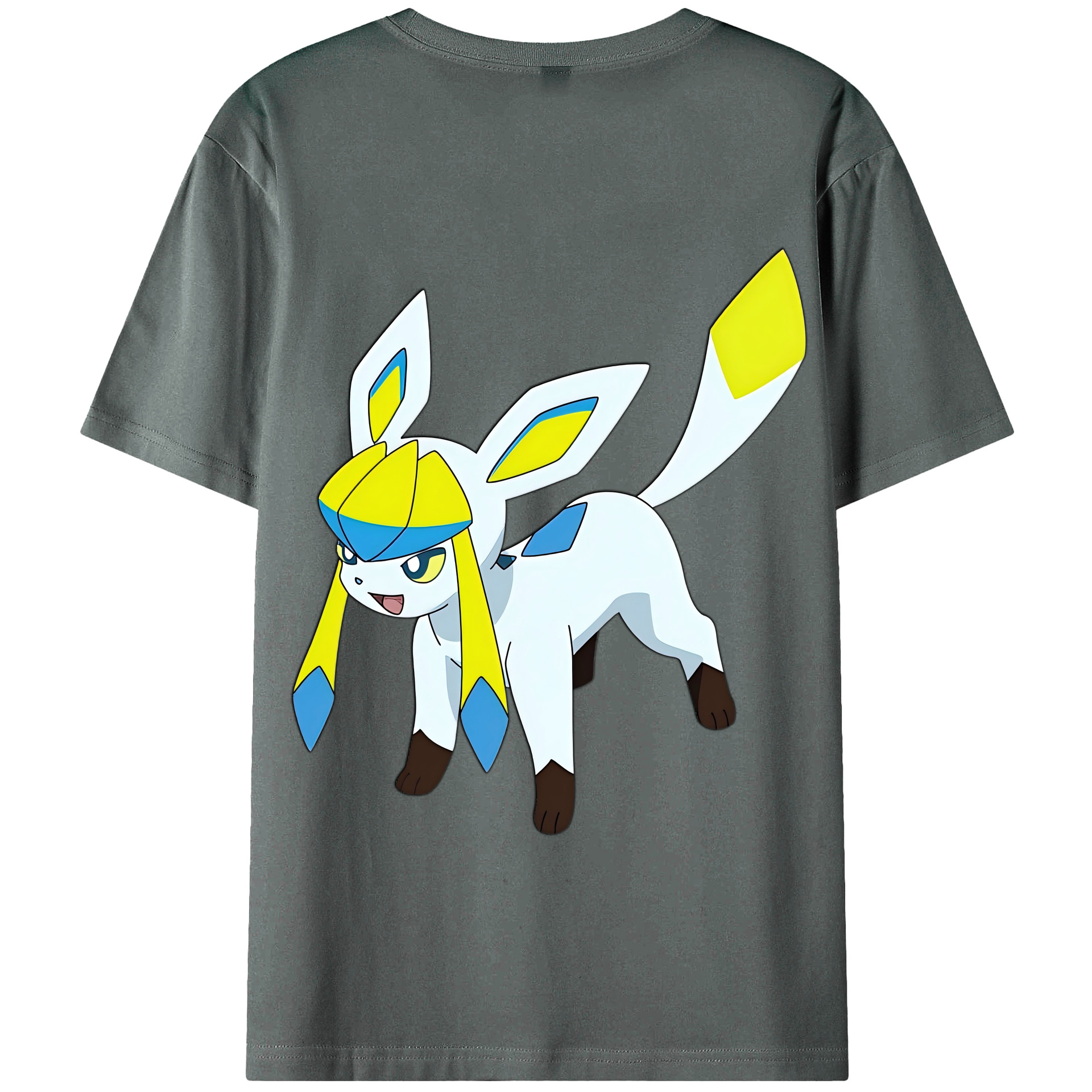 （画像用） Digimon デジタルモンスター/デジモン 綿100％半袖Tシャツ（背面プリント）